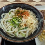 白川うどん - かけ中