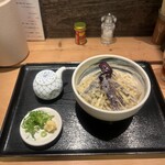 福ちゃん - なす天生醤油うどん 850円