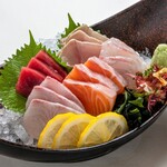 5 piece sashimi platter