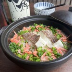 Sakana To Gohan Kuroza Tsubakitei - 春の真鯛と桜えびの土鍋ご飯