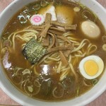 所沢 大勝軒 - 中華そば(中)、味玉(半熟)トッピング