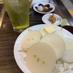 もんじゃ でん - タマネギ焼き