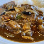 カレー専門店 KEN - 牡蠣カレー（税込750円）　野菜のトッピング５種（税込250円）