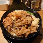 肉盛り みそラーメン 侍倶楽部 - 