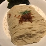 鴨出汁中華蕎麦 麺屋yoshiki - 蟹と鴨の細つけ麺(塩)