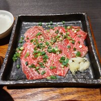 たんとさがりとまくの店 - 和牛レアステーキｕｐ