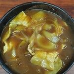 立喰そば 大年 - 南蛮タイプの熱々トロトロカレーそば♪