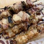 炭火やきとり 鳥信 - 今回は全てタレ焼きにしました