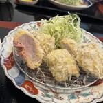 とん唐てん - ヒレカツランチ定食