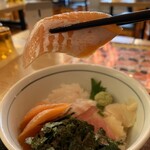 Mekiki no ginji - 海鮮三種丼　サーモン