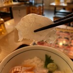 Mekiki no ginji - 海鮮三種丼　鯛