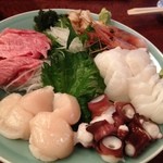 男鹿半島 - お刺身相変わらずうまーー！