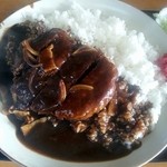 定食屋菜 - ハンバーグカレー２