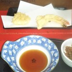 天ぷら　若杉 - 天ぷら定食。