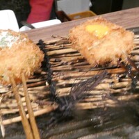 創作串カツ 也々 - 子持ち昆布　ナポリタン