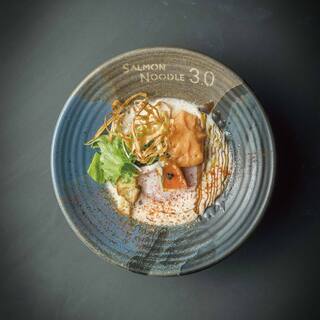 Our most popular menu item “White Salmon”