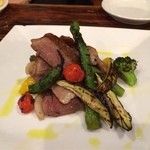 SABOU 虎ノ門店 - 佐賀牛イチボと野菜のグリル