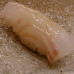 すし家 一柳 - 平目　2014/1