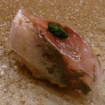 すし家 一柳 - 鯵　2014/1