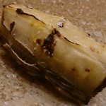 すし家 一柳 - 蒸し穴子　2014/1