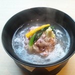 Gion Iwamoto - お椀   松葉蟹の蕪蒸し