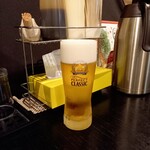 Okage - 生ビール 500円