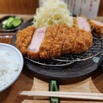 とんかつ とみた - とみたリブロース4,500円+黒豚ひれ単品500円