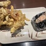 Marugame Seimen - 舞茸天とお持ち帰りおにぎり