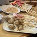 串家物語 - ・肉団子・ホタテ・豚肉