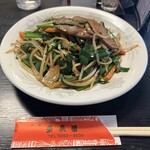 中華料理 多来福 - レバニラ炒め
