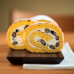 茶寮 なか尾 - 米粉のロールケーキ