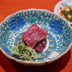 肉屋 雪月花 NAGOYA - 松阪牛58ヶ月イチボのたたき