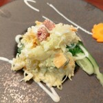 Tamagawa Mitakaten - ポテトサラダもお洒落だ笑
