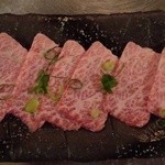 焼肉 韓亭 - 『上ロース炙り(和牛)』(1480円)～♪(^o^)丿