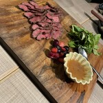六方 きなりっしゅ - エゾ鹿肉のステーキ