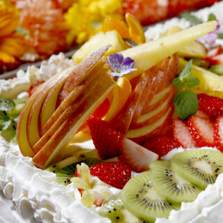 【記念日・誕生日ケーキ付き】コースで想い出の一時を・・・