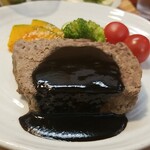 キッチン ブルー グローブ - 正面から、大きなテリーヌ