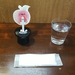 キッチン ブルー グローブ - 予約テーブルセット