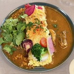 raddokare-tando-ruryouritofurenchikare- - 牡蠣カレーと山椒パクチーキーマカレー