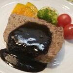 キッチン ブルー グローブ - 反対側から、ソースもタップリ！！