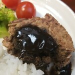 キッチン ブルー グローブ - 残り少ないテリーヌ、まだまだソースはタップリ！