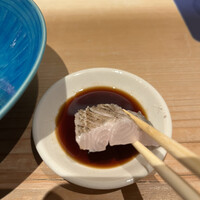 割烹ダイニング波里 - お造里 太刀魚１９６４円。見るからに美味しそうな太刀魚です。きめ細やかな肉質がたまりませんね。