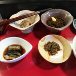 鱒の介 - 御膳のセット(なまこ、もずく、二品？)
