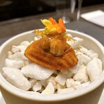 CIRPAS - 1. 北海道 ウニ 蕎麦粉マドレーヌ　多賀人参　鶏卵