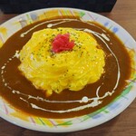 カレーとハンバーグのお店 アリス - ふわとろオムカレー@1200円