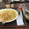 くわっちぃ食堂 青空 - 料理写真:チャーハンセット(チキンカツ) 850円