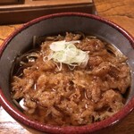 手打ちそば 竹泉 - 小海老のかき揚げ蕎麦