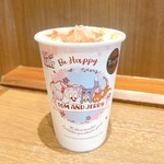 TULLY'S COFFEE - 桜舞う 苺チーズケーキラテ