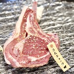 ジンギスカン 馬肉 もつ鍋 山王 - ラムチョップ