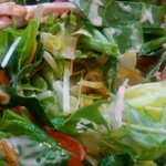 菊乃家本店 - ほうれん草のサラダ